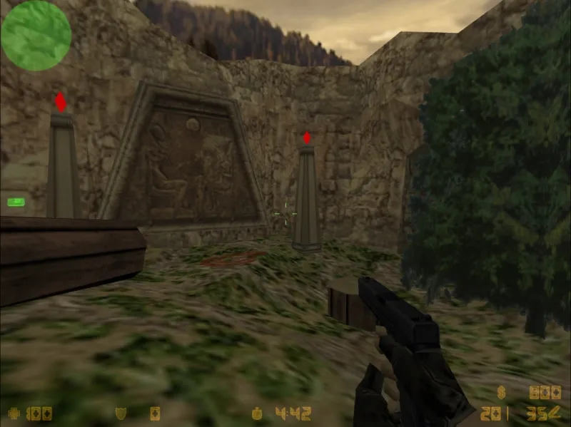 Скриншот Карта de_berg_newb для CS 1.6: точки, маршруты, баланс сторон, .nav и оптимизация wpoly/epoly