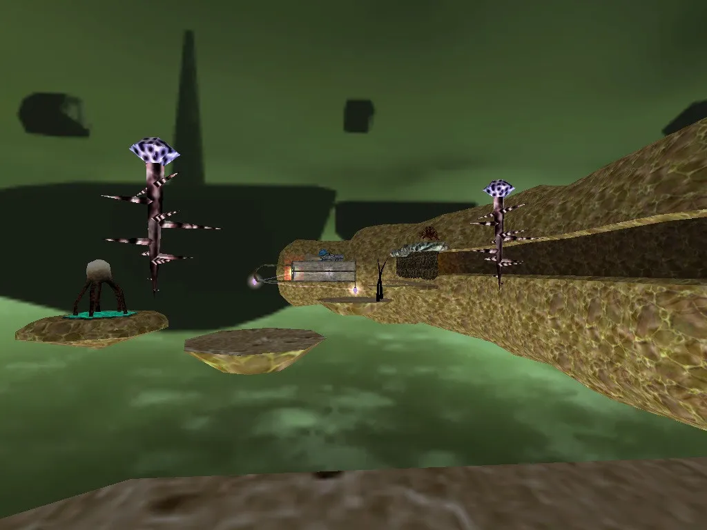 Скриншот  deathrun_xen_world_b6 для CS 1.6: тактика, точки, боты (.nav) и оптимизация wpoly/epoly