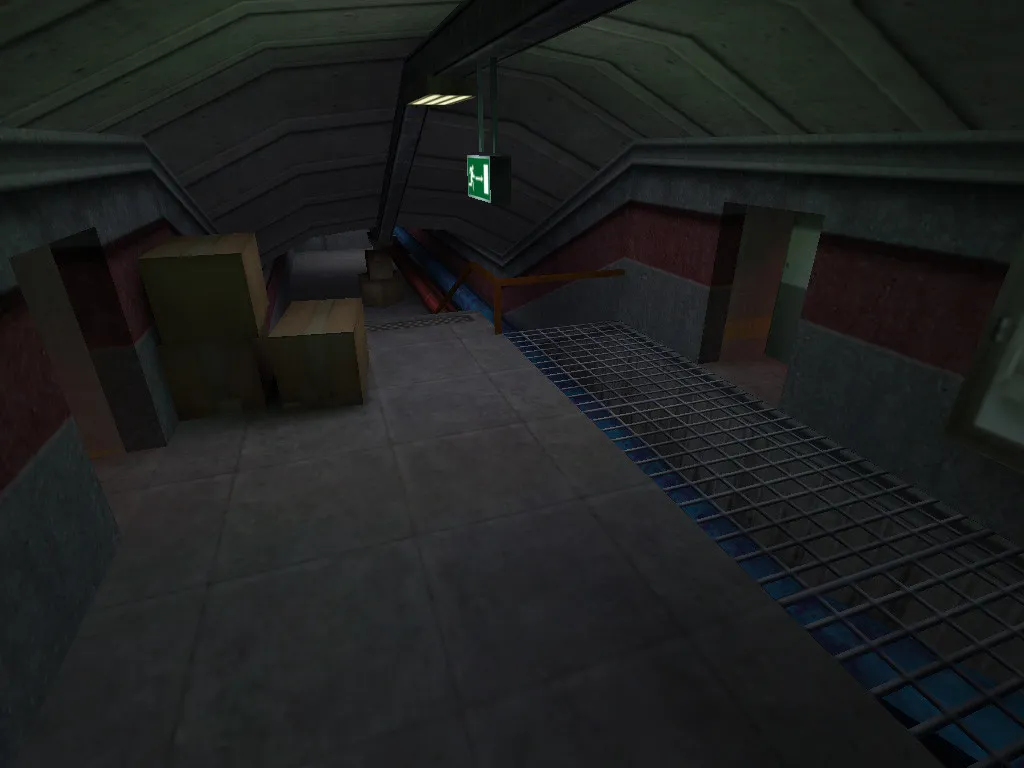 Скриншот  Карта de_tunnel для CS 1.6: Тактика и особенности