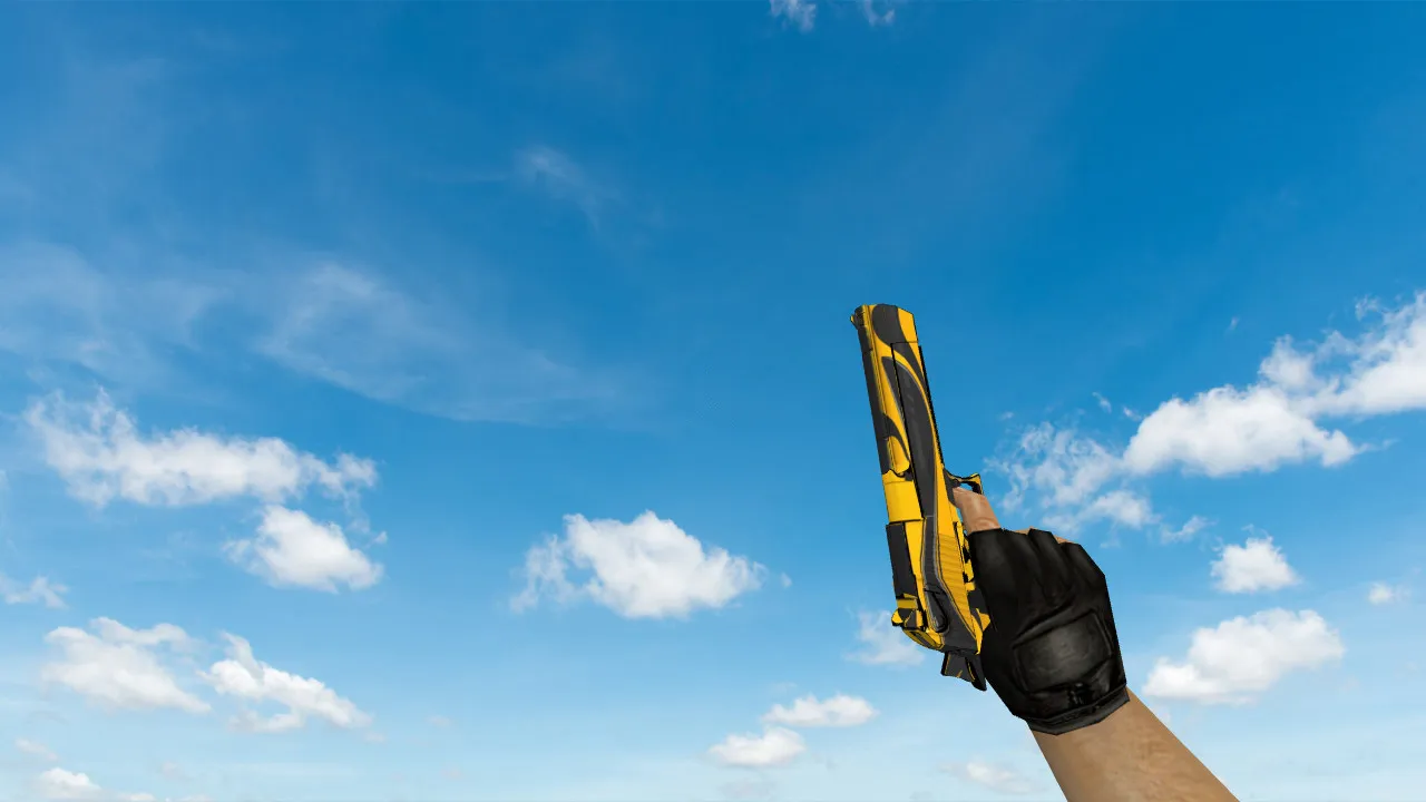 Скриншот Модель «Deagle Желтый жакет» для CS 1.6 - Качественная замена