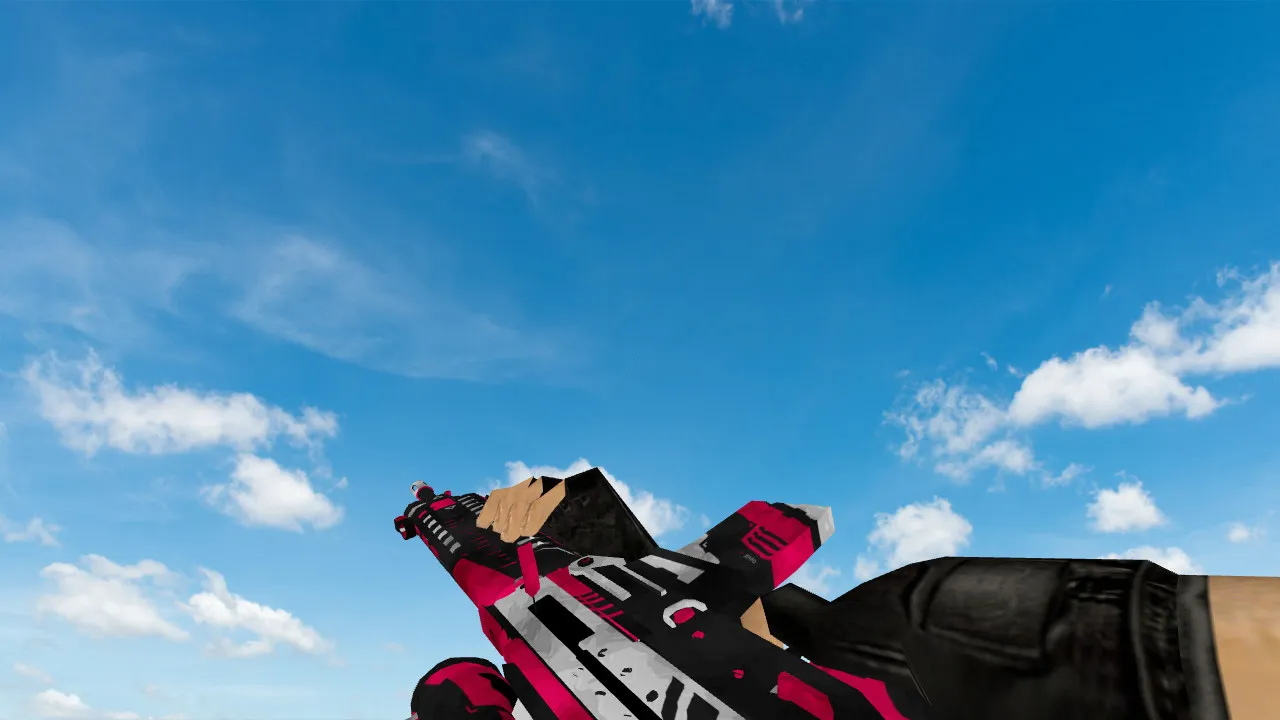 Скриншот SG 553 Felling Stone для CS 1.6 - Модель оружия