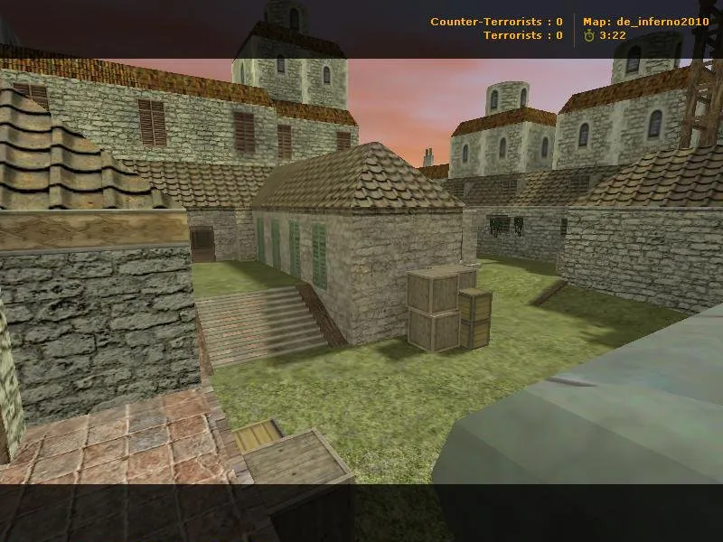 Скриншот  Карта de_inferno2010 для CS 1.6: тактика и особенности