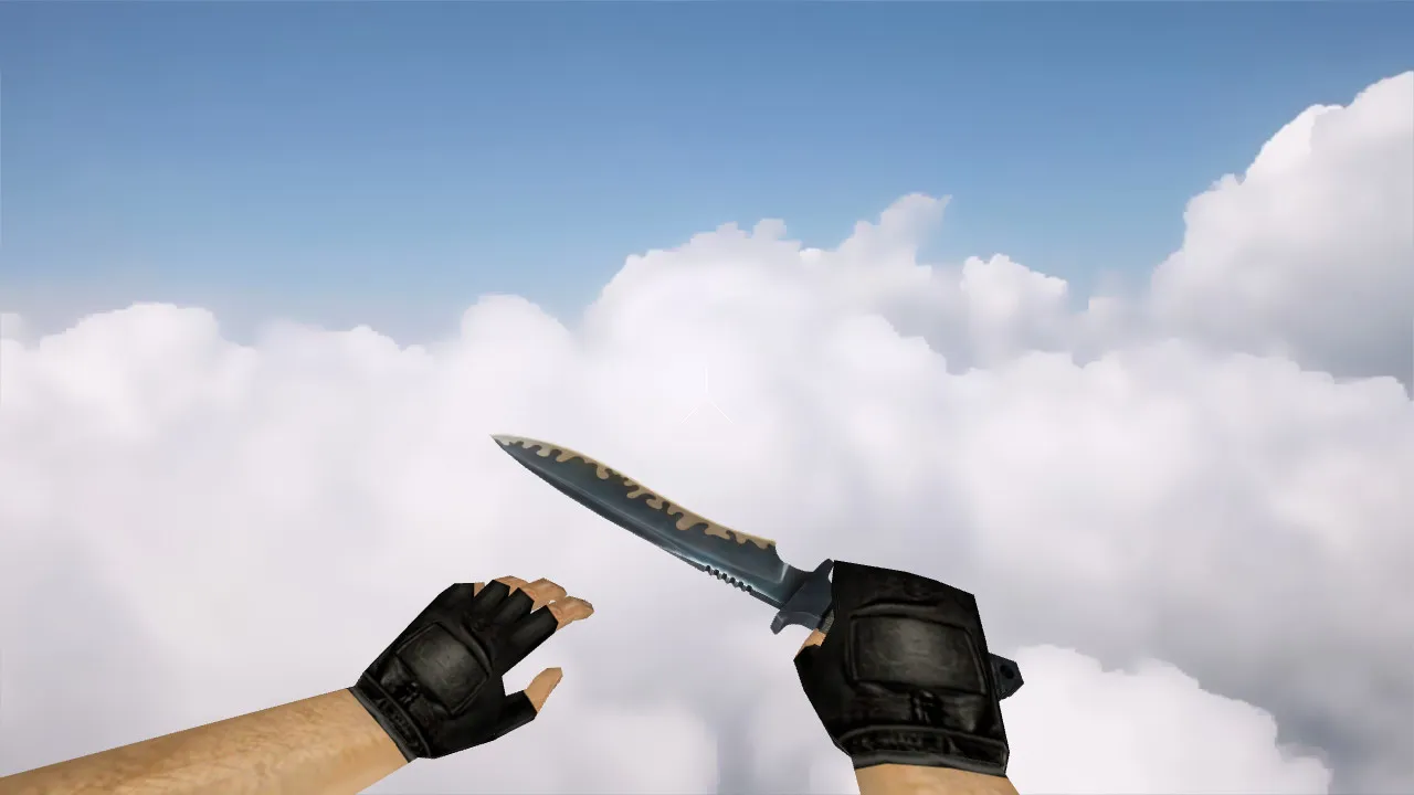 Скриншот Модель «Классический нож | Vanilla» v_ knife для CS 1.6: p_ и w_ файлы, звуки, анимации осмотра