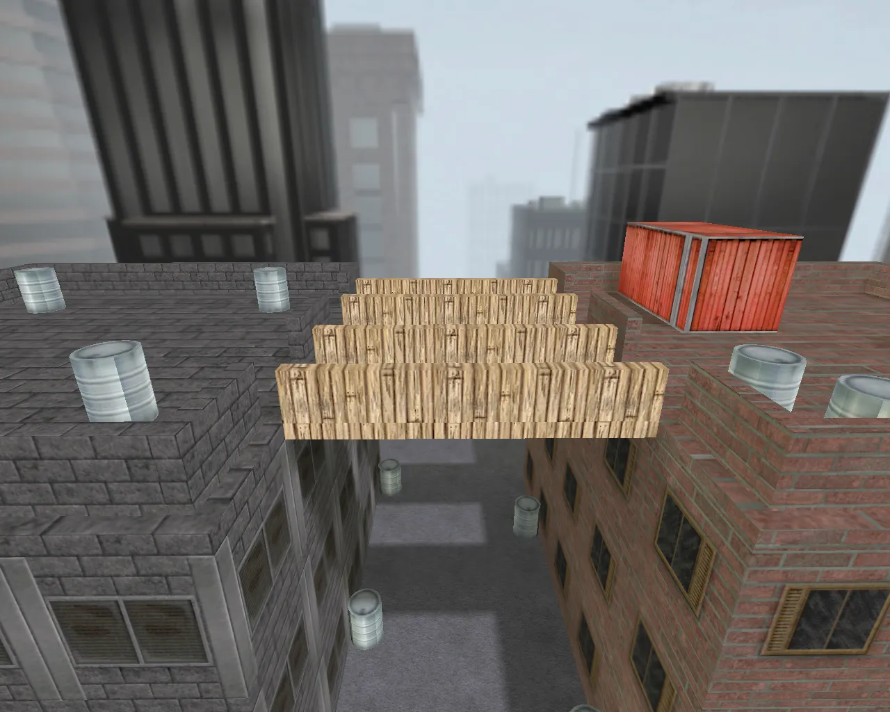 Скриншот  Карта «ka_rooftop» для CS 1.6: ножевые раунды, баланс сторон, .nav для ботов и оптимизация