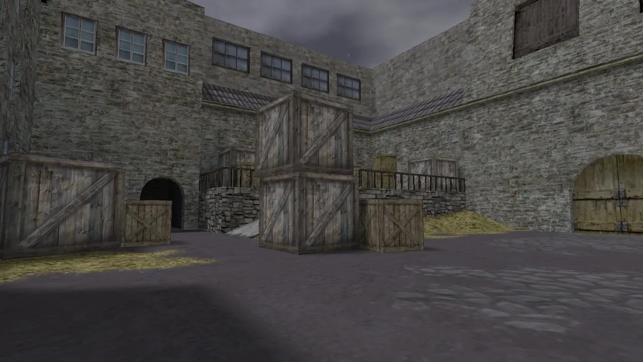 Скриншот  de_daws для CS 1.6: настройка, точки, боты (.nav) и оптимизация карты