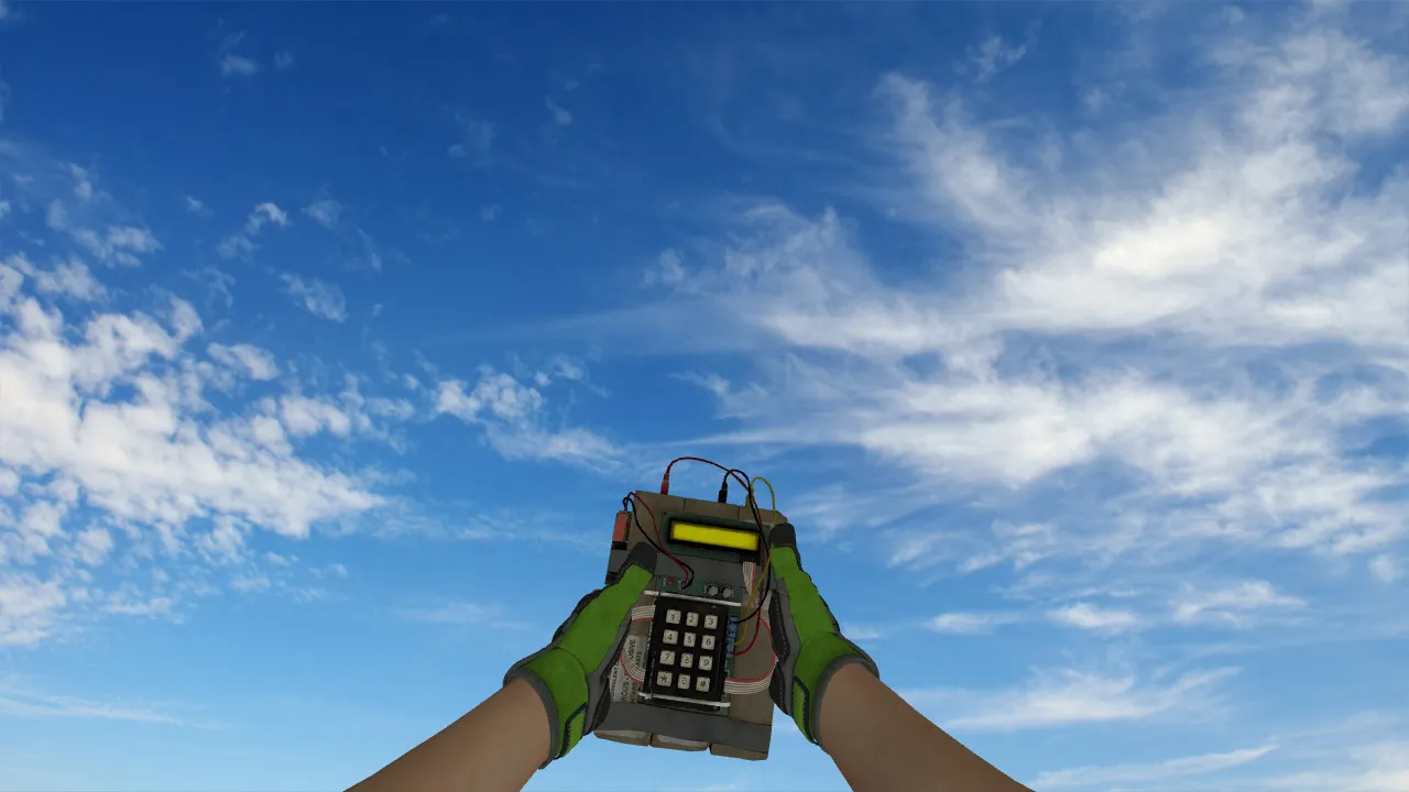 Скриншот Пак моделей Specialist Gloves Emerald Web Pack для CS 1.6: v_/p_/w_ модели, звуки, анимация осмотра и качество текстур