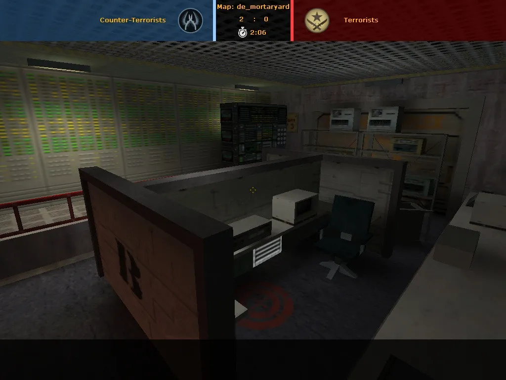 Скриншот  Карта de_mortaryard для CS 1.6: подробное описание и стратегии
