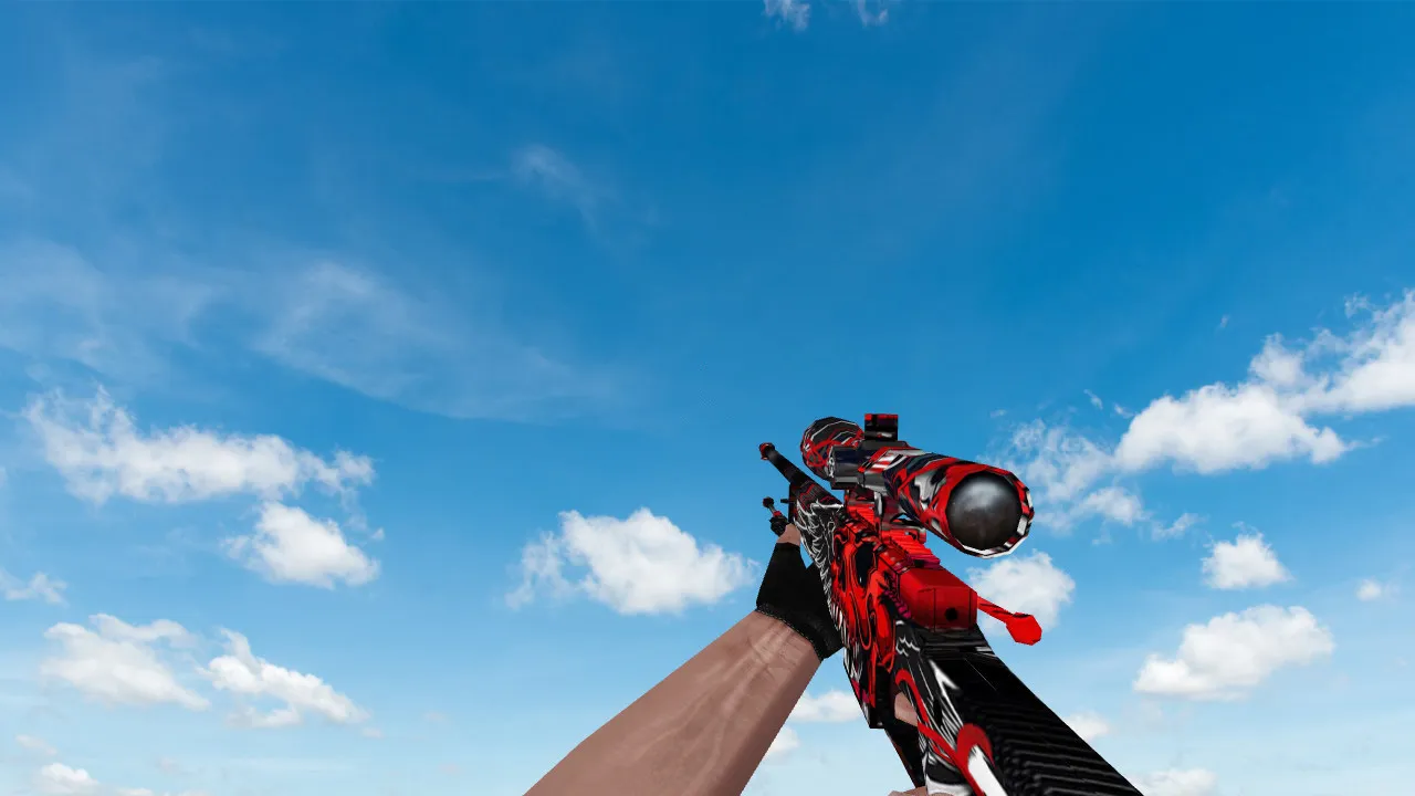 Скриншот Модель «AWP De Jackal» для CS 1.6 - Замените своё оружие