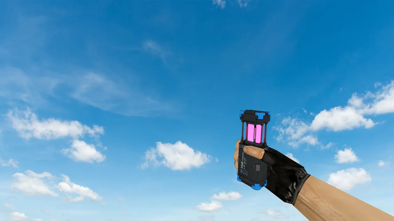 Скриншот  Модель «Sonar Grenade» (v_ / p_ / w_) для CS 1.6: звуки, анимация осмотра, качество текстур