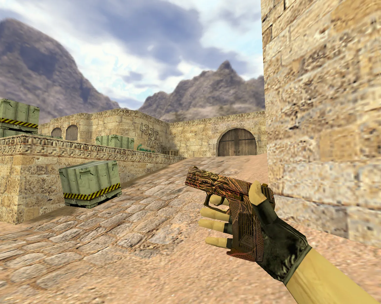 Скриншот Модель P2000 Имперский дракон для CS 1.6: Подробный обзор