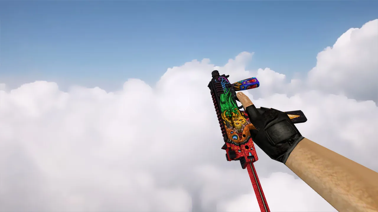 Скриншот MP9 | Пищевая цепь (Food Chain) для CS 1.6 - Модели оружия