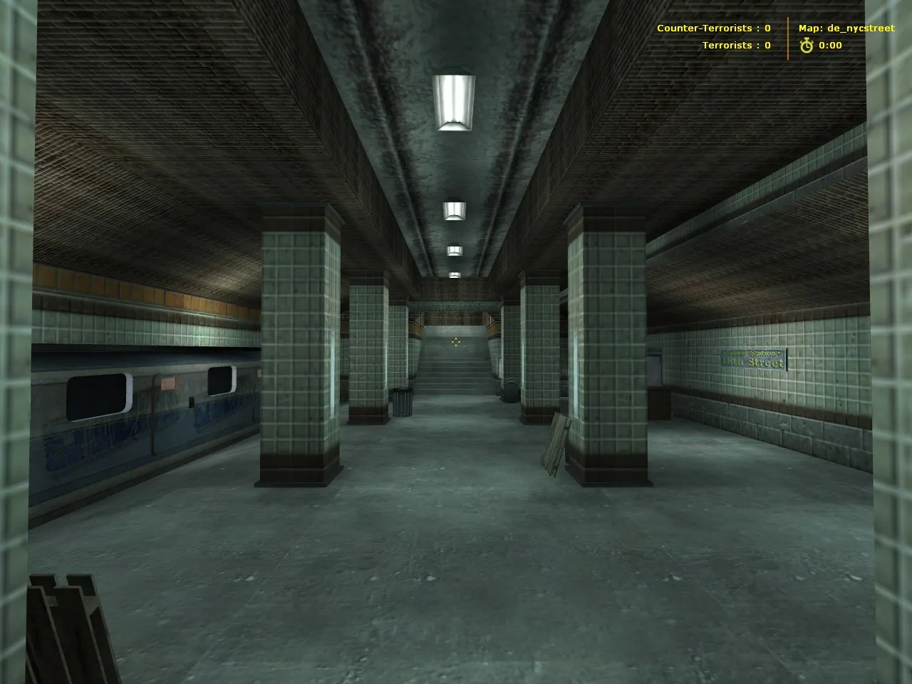 Скриншот Карта «de_nycstreet» для CS 1.6