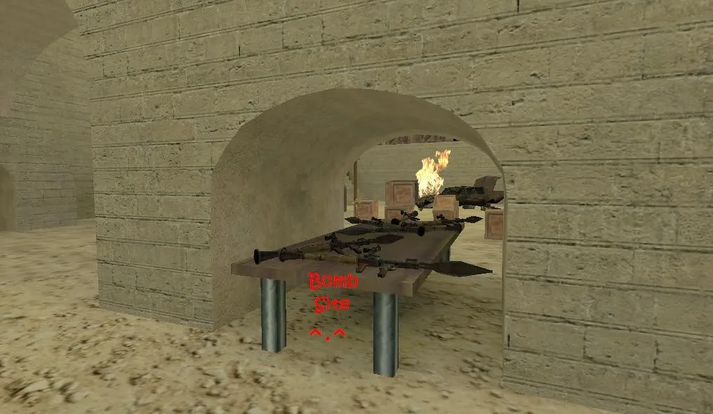 Скриншот  Карта de_fabrestore для CS 1.6: точки, раундовые схемы, .nav для ботов и оптимизация