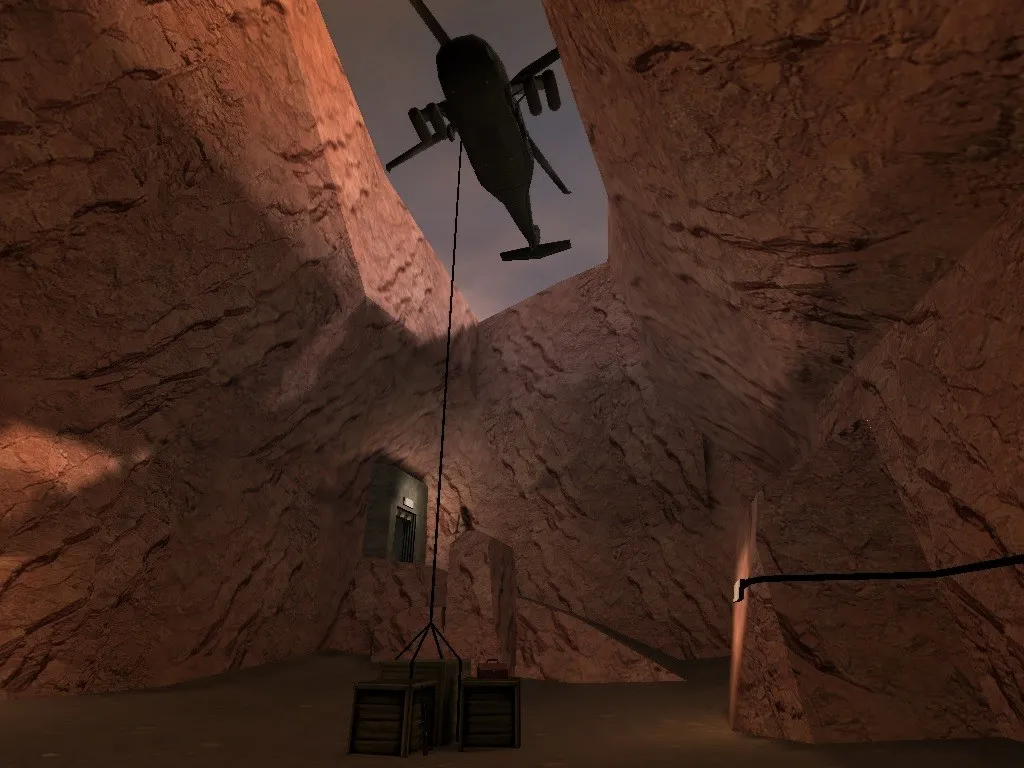 Скриншот Карта «de_gorge» для CS 1.6