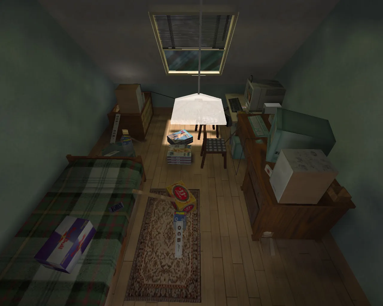 Скриншот  Карта «de_rats_skyleroom» для CS 1.6 - Обзор и Тактики