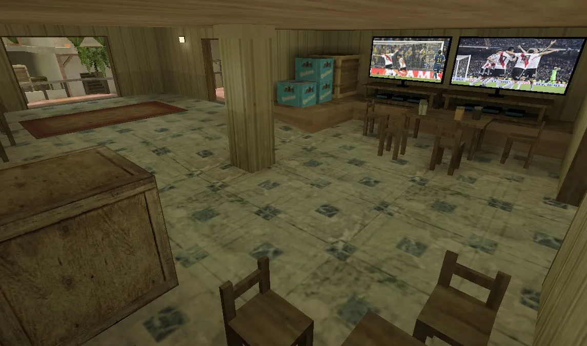 Скриншот Карта de_trenal для CS 1.6 – Тактические возможности и баланс сторон