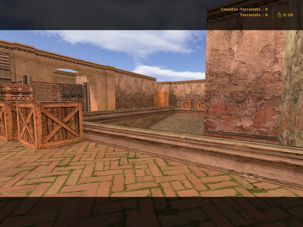 Скриншот  Карта de_scirel_v3 для Counter-Strike 1.6: подробный обзор