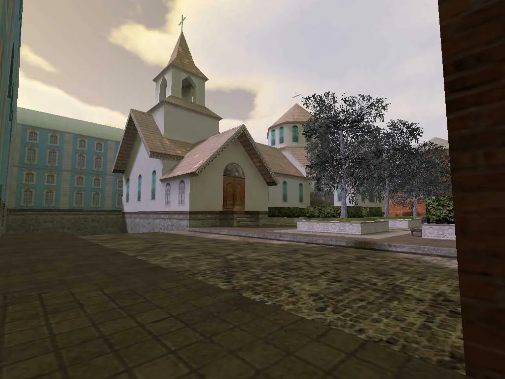 Скриншот  de_cu6upb карта для CS 1.6: точки, стороны, .nav для ботов и оптимизация wpoly/epoly