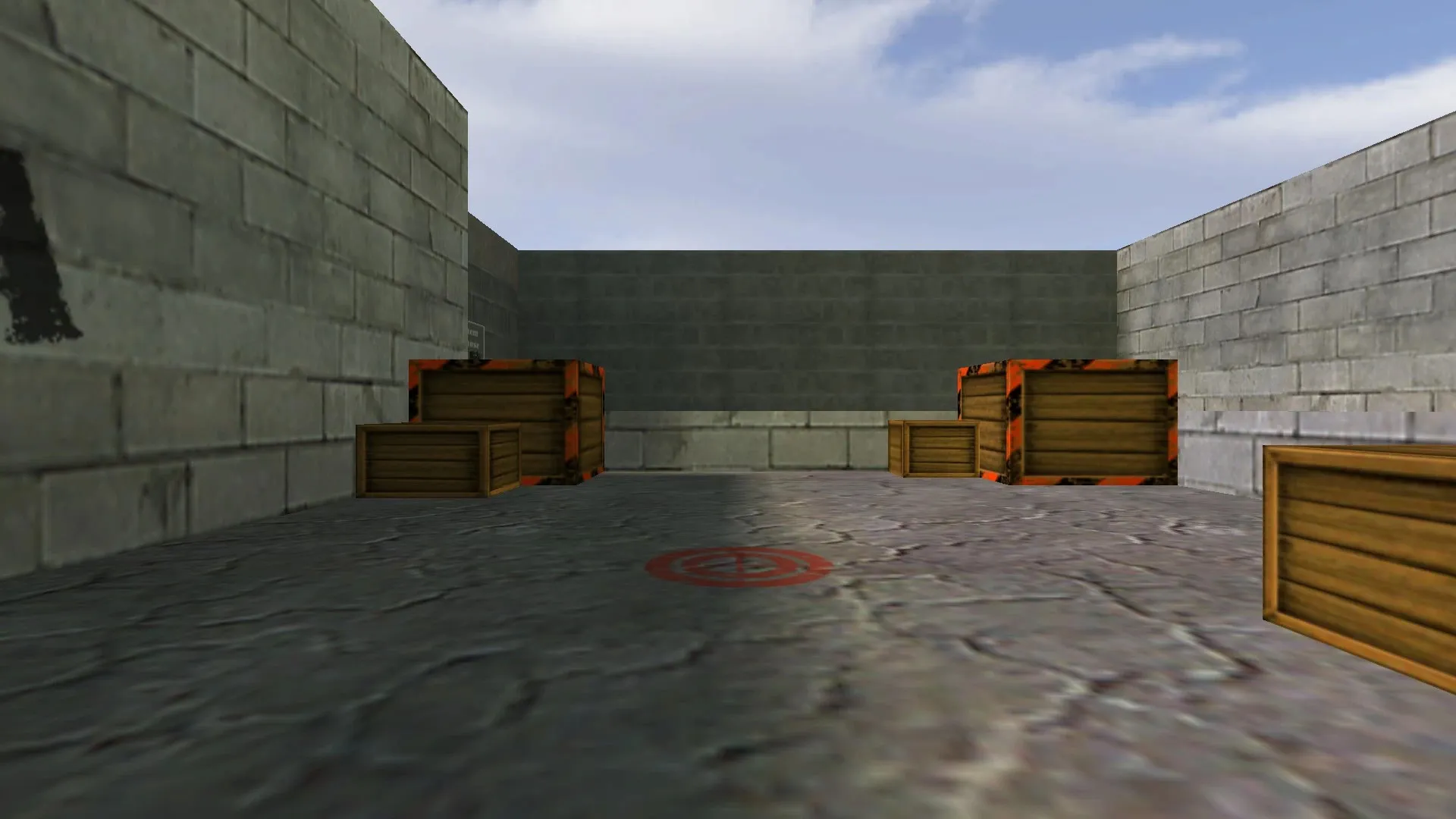 Скриншот  de_cliff для CS 1.6: обзор карты, точки Т/CT, .nav для ботов и оптимизация