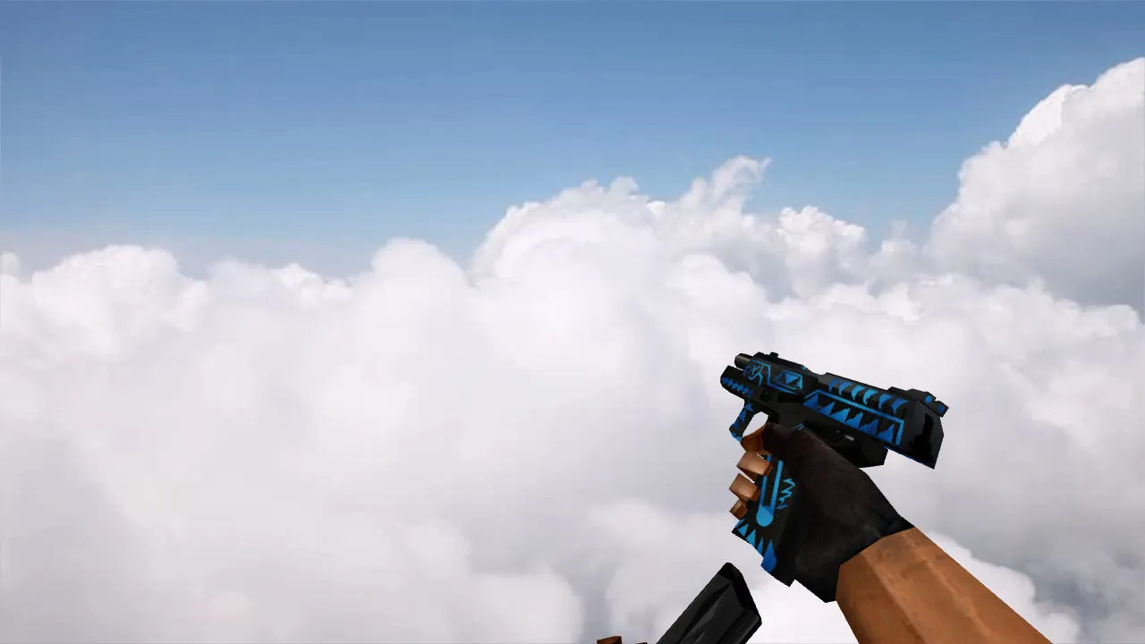 Скриншот Модель «USP Night Shark» для CS 1.6 — уникальный скин с четкими текстурами