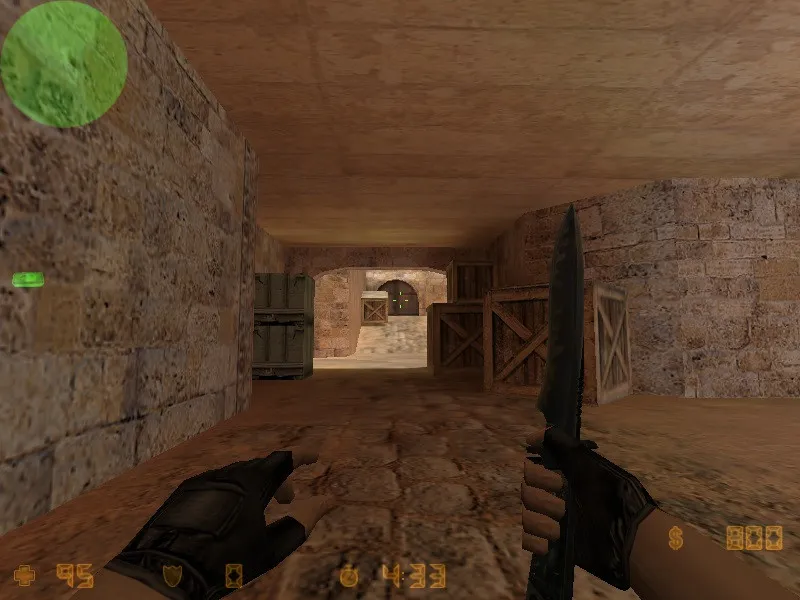 Скриншот  de_dust2_largo_ma_medio — DE карта для CS 1.6, точки под лонг и мид, .nav для ботов, оптимизация