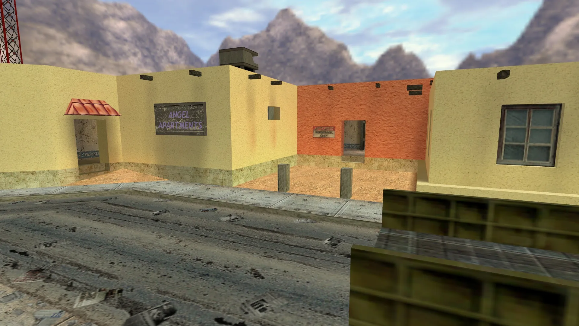 Скриншот  de_edifice для CS 1.6: тактики за CT/T, точки, .nav и оптимизация wpoly/epoly