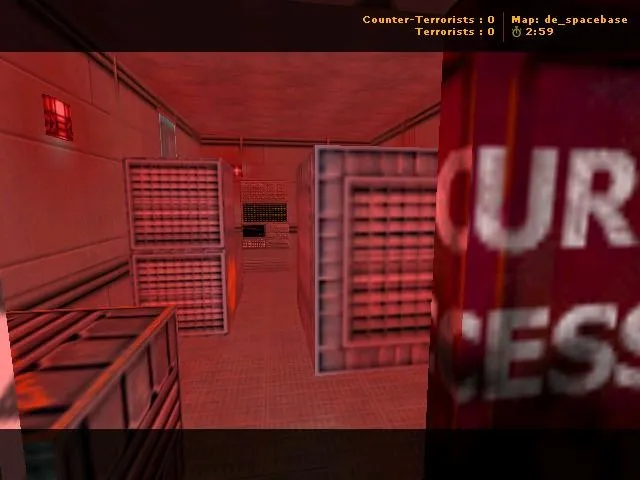 Скриншот Карта de_spacebase для CS 1.6: Тактика и особенности