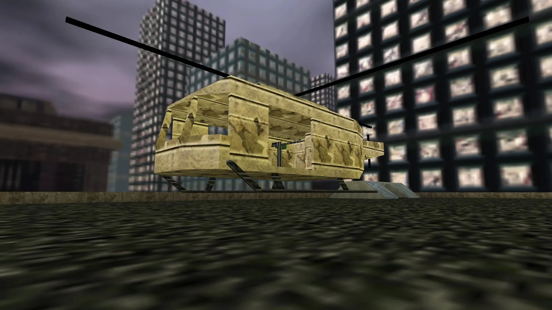 Скриншот  building_2 — DE карта для CS 1.6: точки, план действий, .nav и оптимизация