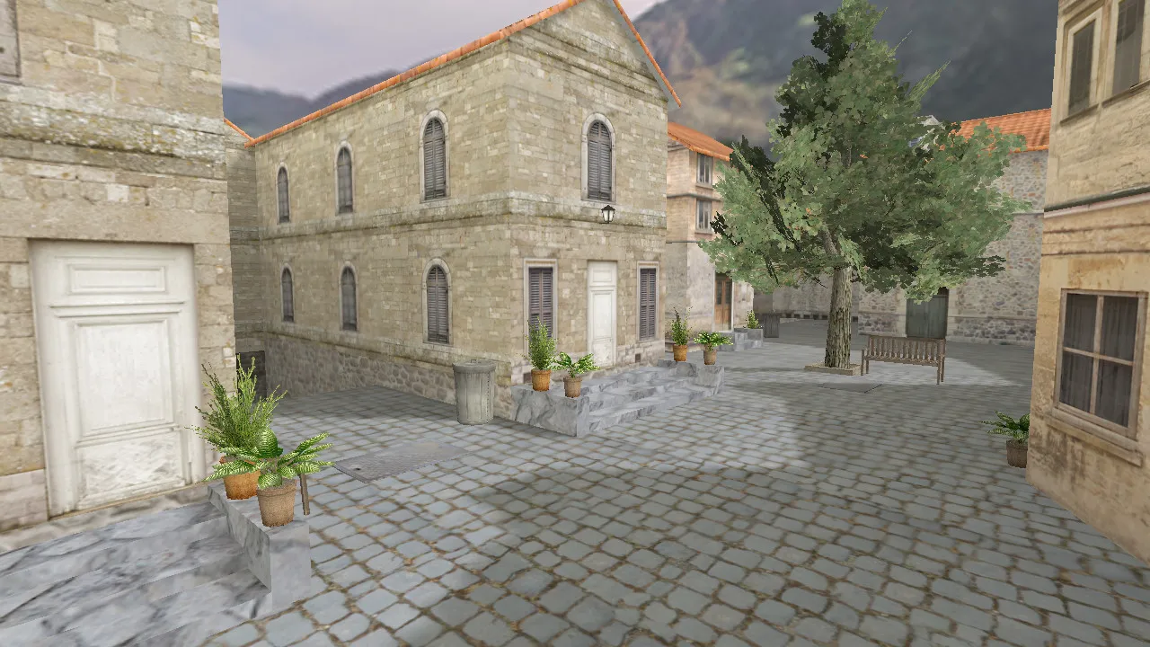 Скриншот  Карта de_toscana_cso для Counter-Strike 1.6: Анализ и Тактика