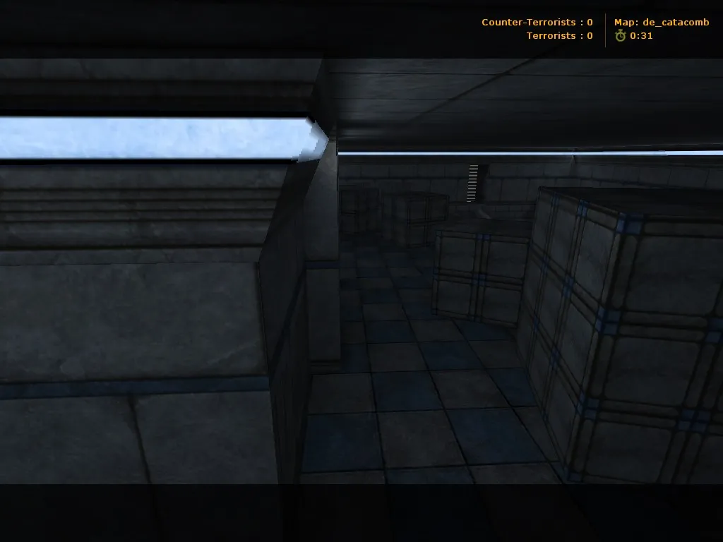 Скриншот  de_catacomb для CS 1.6: обзор карты, точки, баланс сторон и настройка для стабильной игры