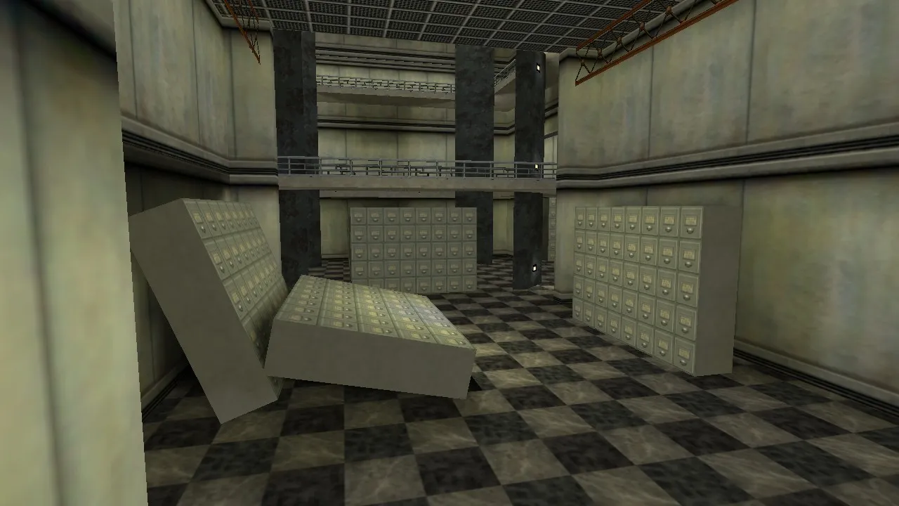 Скриншот  de_archive для CS 1.6: тактика за Терров и КТ, точки, заходы, оптимизация и .nav для ботов