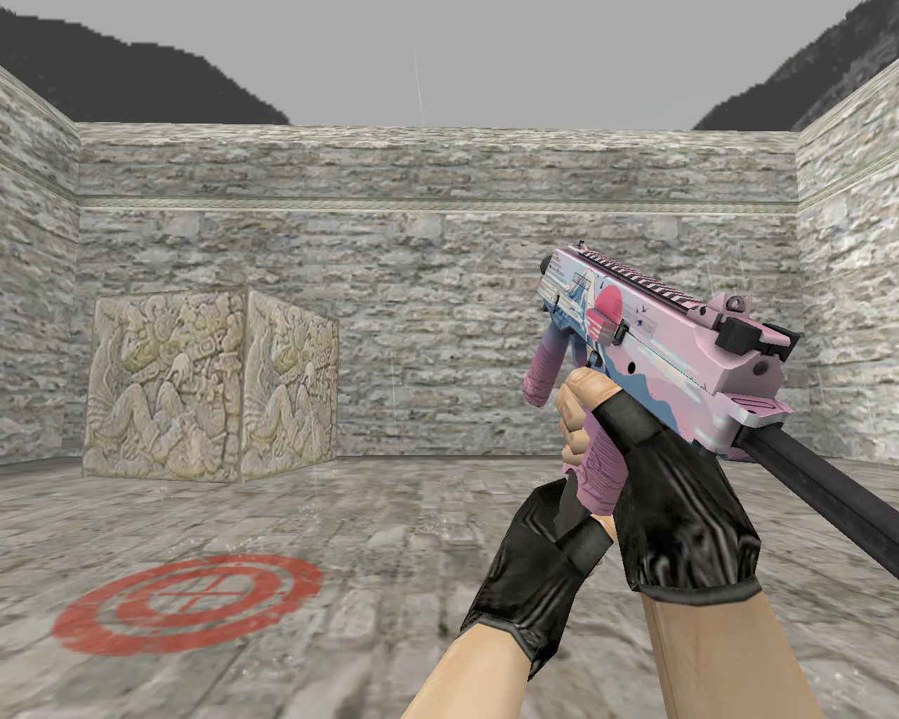 Скриншот MP9 | Фудзияма (Mount Fuji) для CS 1.6 – Уникальный скин