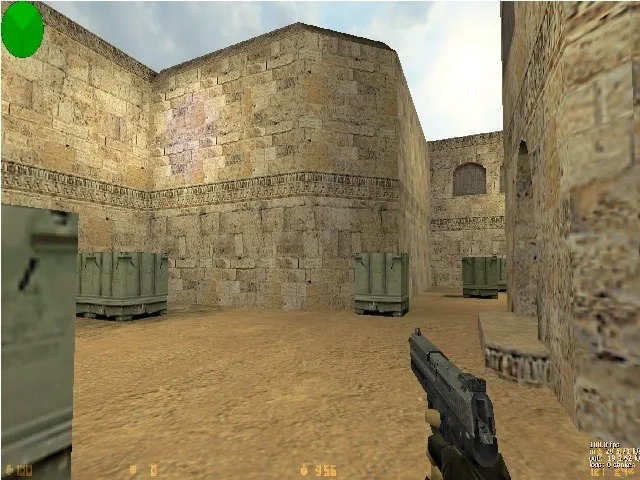 Скриншот  de_crazydust2 для CS 1.6: карта, точки, тактика, .nav, wpoly/epoly и установка без риска