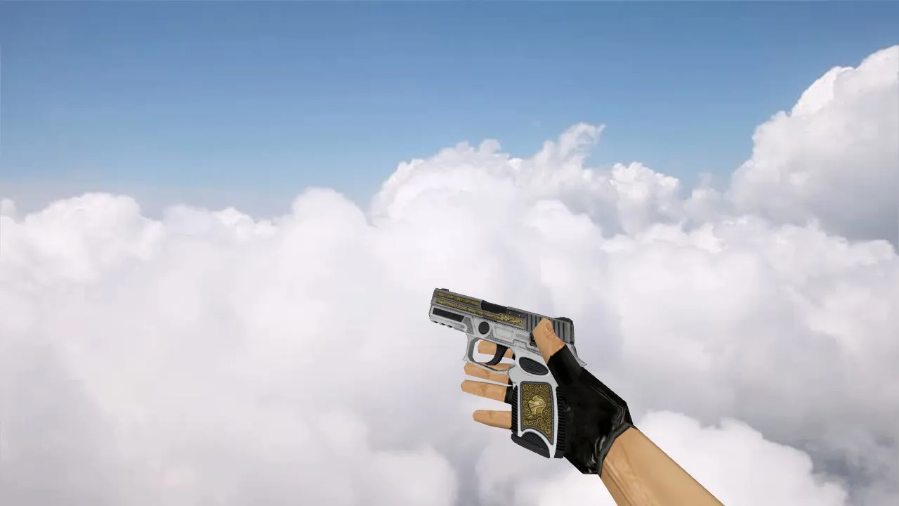 Скриншот Модель P250 Patrician Bimetal для CS 1.6 - Высококачественная графика