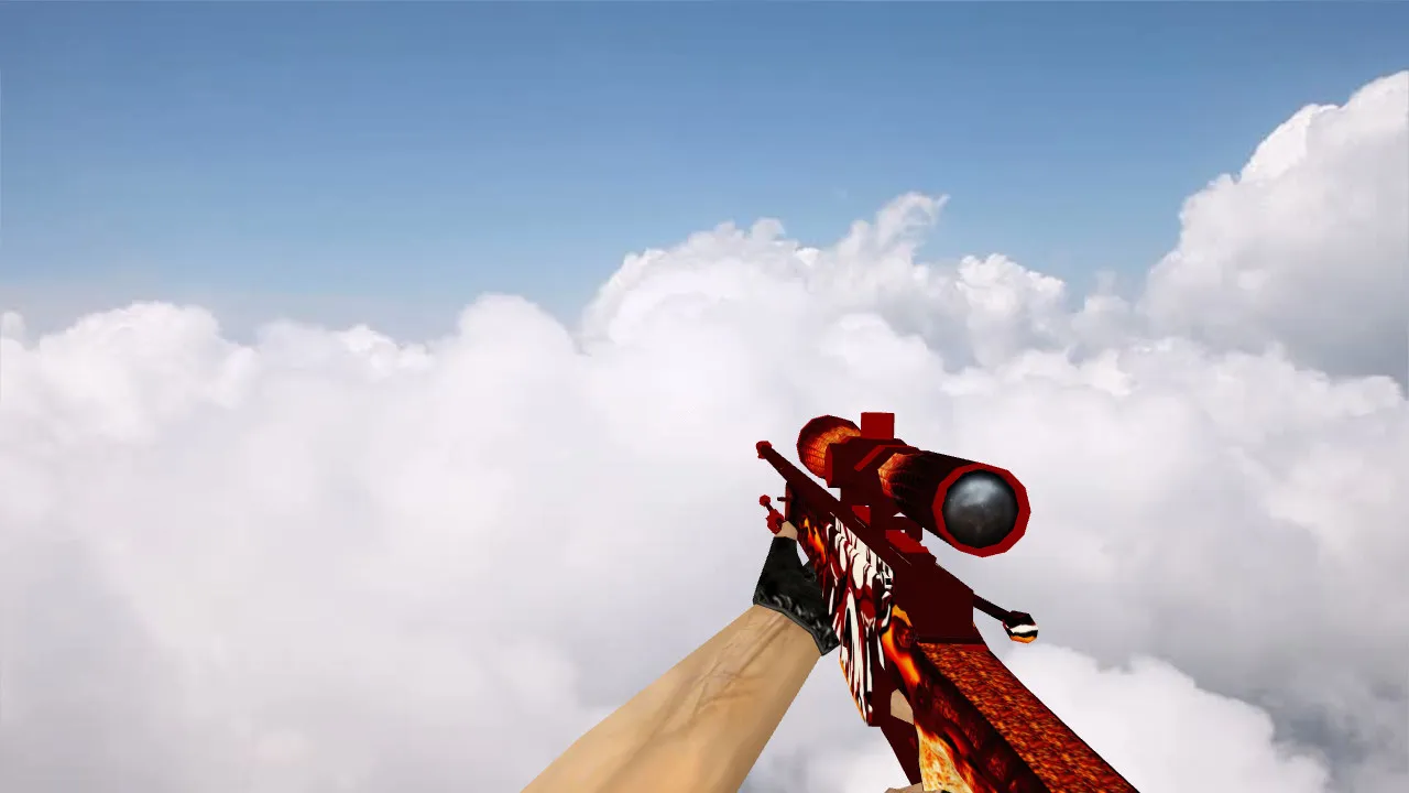 Скриншот Модель AWP Primal для CS 1.6 - Скачать и установить