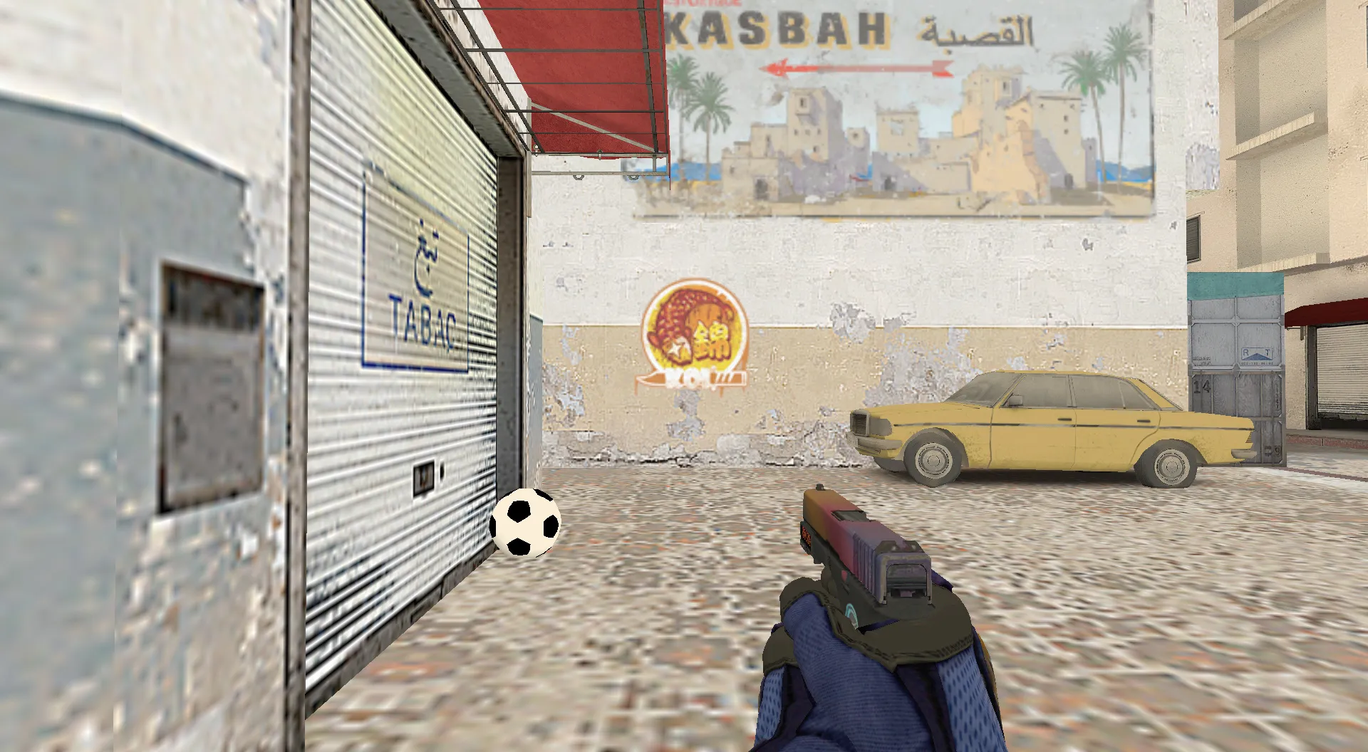 Скриншот Граффити «Модный карп» для CS 1.6 - Оригинальный стиль и уникальность