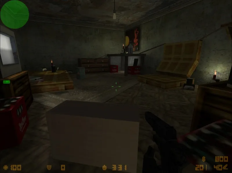 Скриншот  de_buechsenpfand для CS 1.6: тактика за Т и КТ, точки, .nav, оптимизация wpoly/epoly