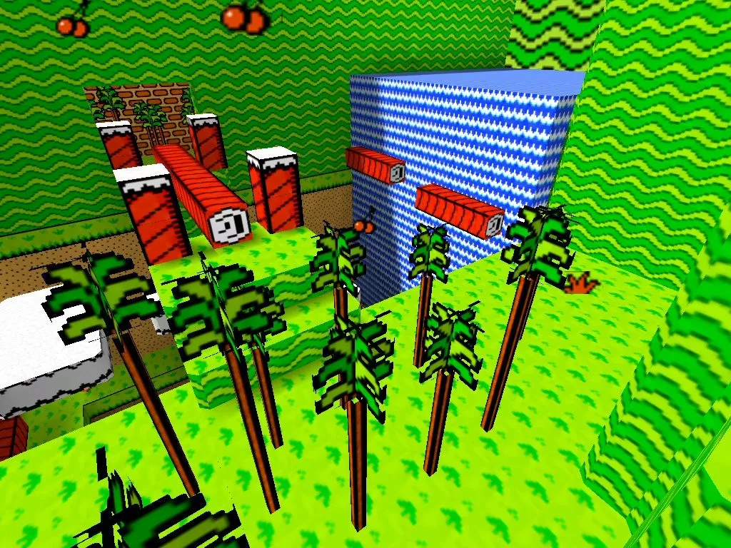 Скриншот  Карта smb2_land_v2 для CS 1.6 - Скачать и Играть