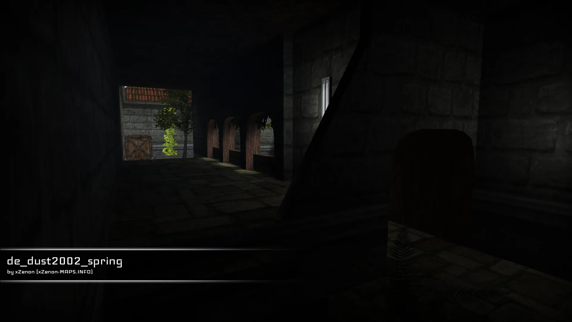 Скриншот  Карта de_dust2002_spring_b1 для CS 1.6: быстрый обзор, точки, тактика, .nav, оптимизация