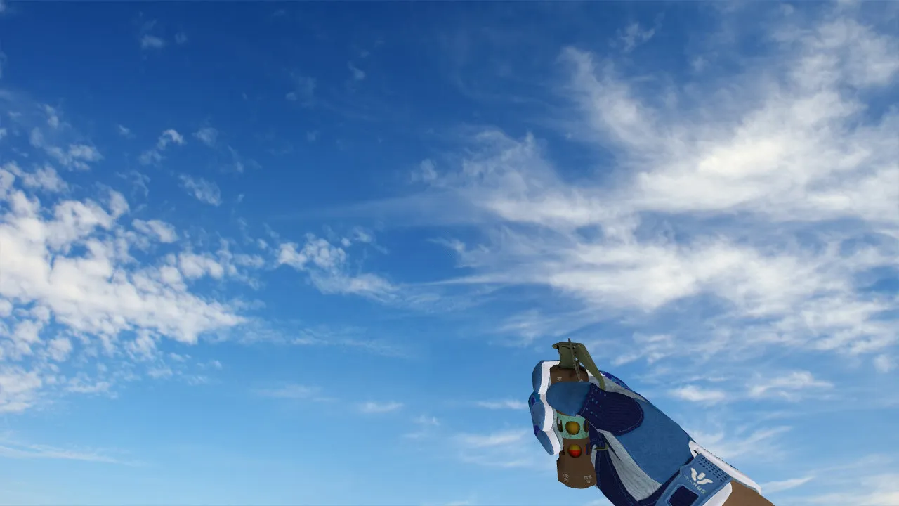 Скриншот  Пак моделей оружия «Sport Amphibious Pack» для CS 1.6: v_, p_, w_ модели, звуки и анимация осмотра