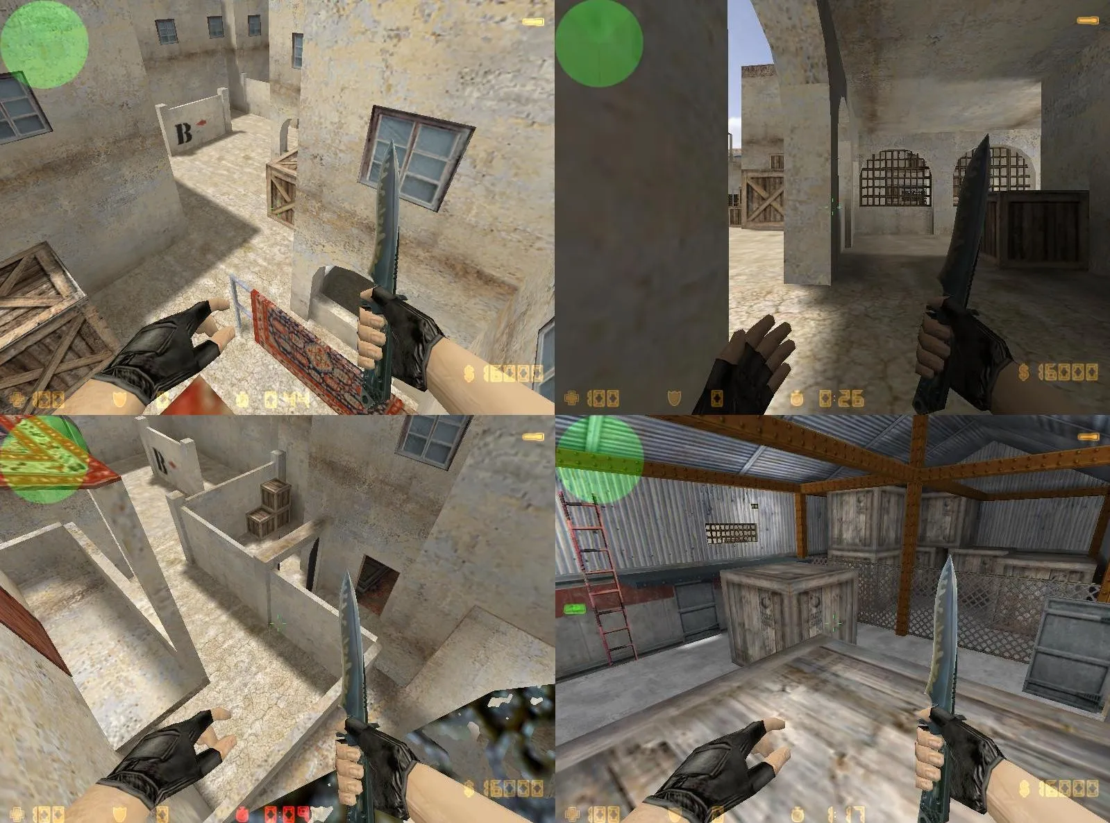 Скриншот  Карта de_xyz для CS 1.6: тактика, баланс и оптимизация