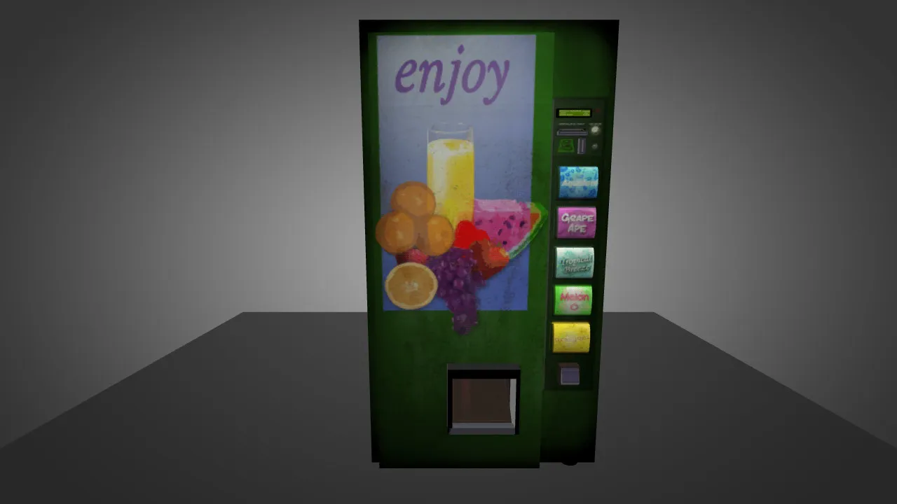 Скриншот Модель «HQ Vending machine» для CS 1.6 - Уникальный скин для игры