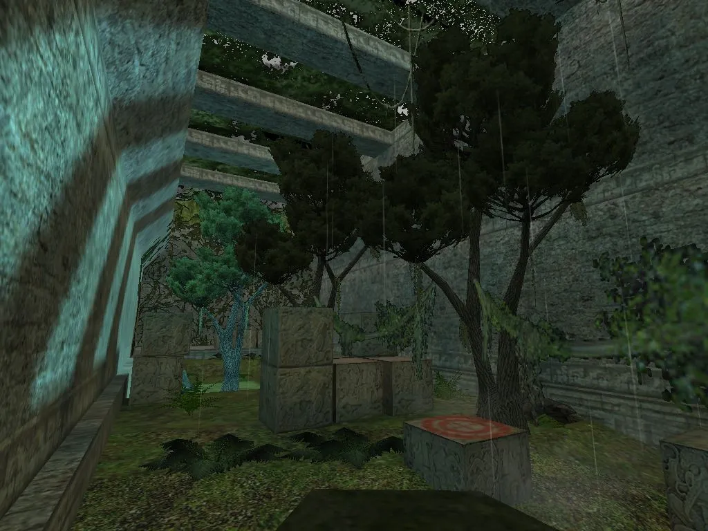 Скриншот Карта de_azrain_1bt_beta для CS 1.6: баланс сторон, точки, .nav и оптимизация wpoly/epoly