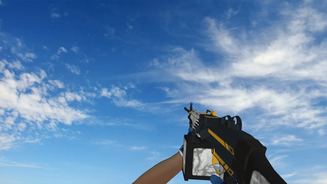 Скриншот  Пак моделей оружия «Sport Amphibious Pack» для CS 1.6: v_, p_, w_ модели, звуки и анимация осмотра