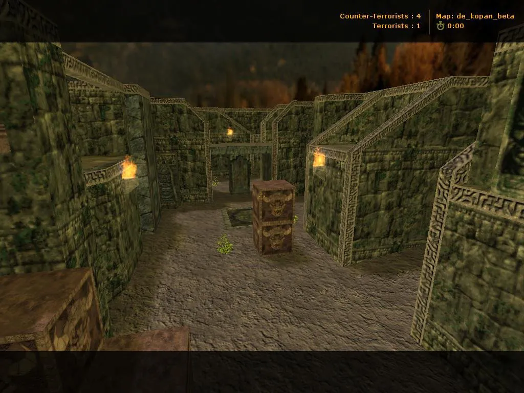 Скриншот  Карта de_kopan для CS 1.6: Тактика и особенности