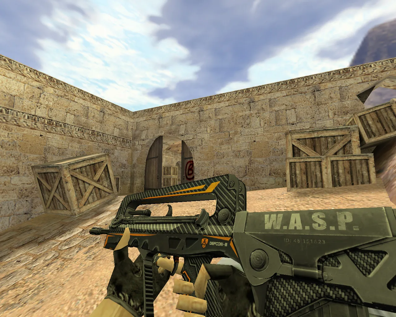 Скриншот Модель «Famas WASP» для CS 1.6 - Скачай сейчас