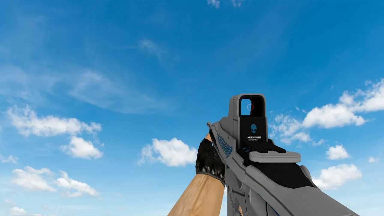 Скриншот Модель «M4A1 Alienware» для CS 1.6 - Все о характеристиках и установке