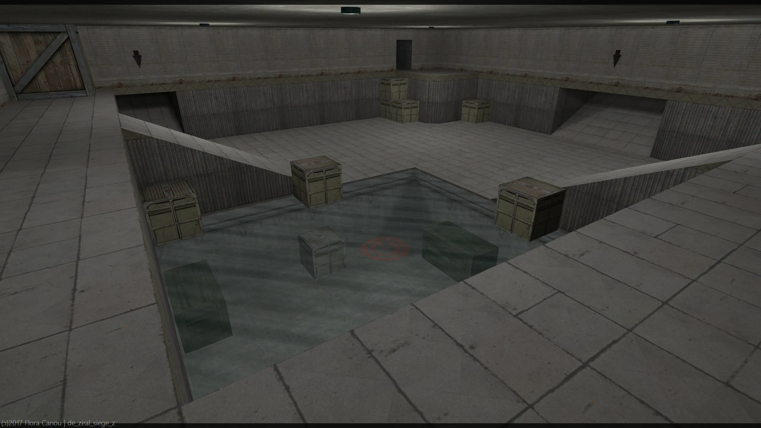 Скриншот Карта de_zeal_siege_z для CS 1.6 - Подробное описание и тактики