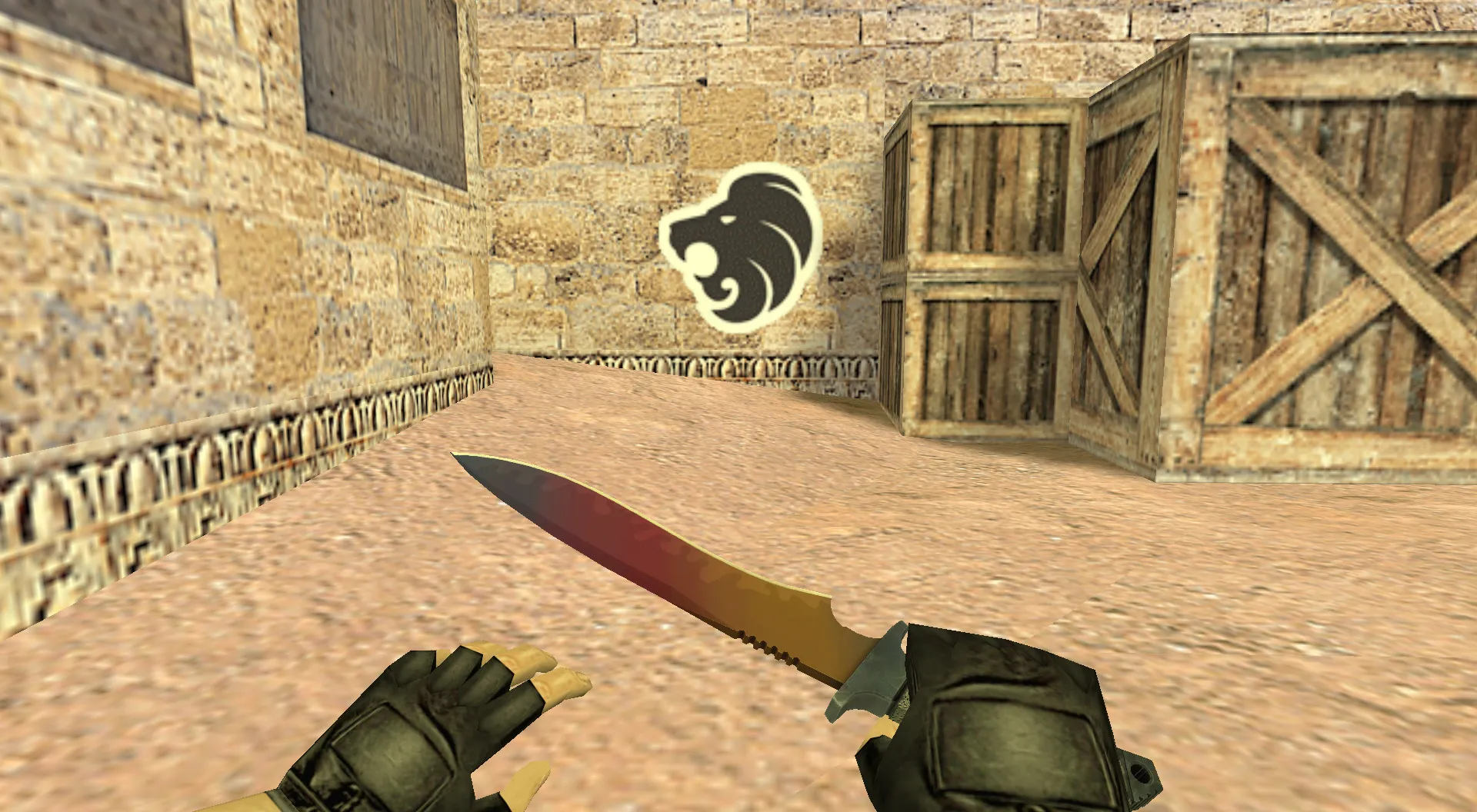 Скриншот Граффити «North Logo» для CS 1.6 - Киберспорт и стиль в игре