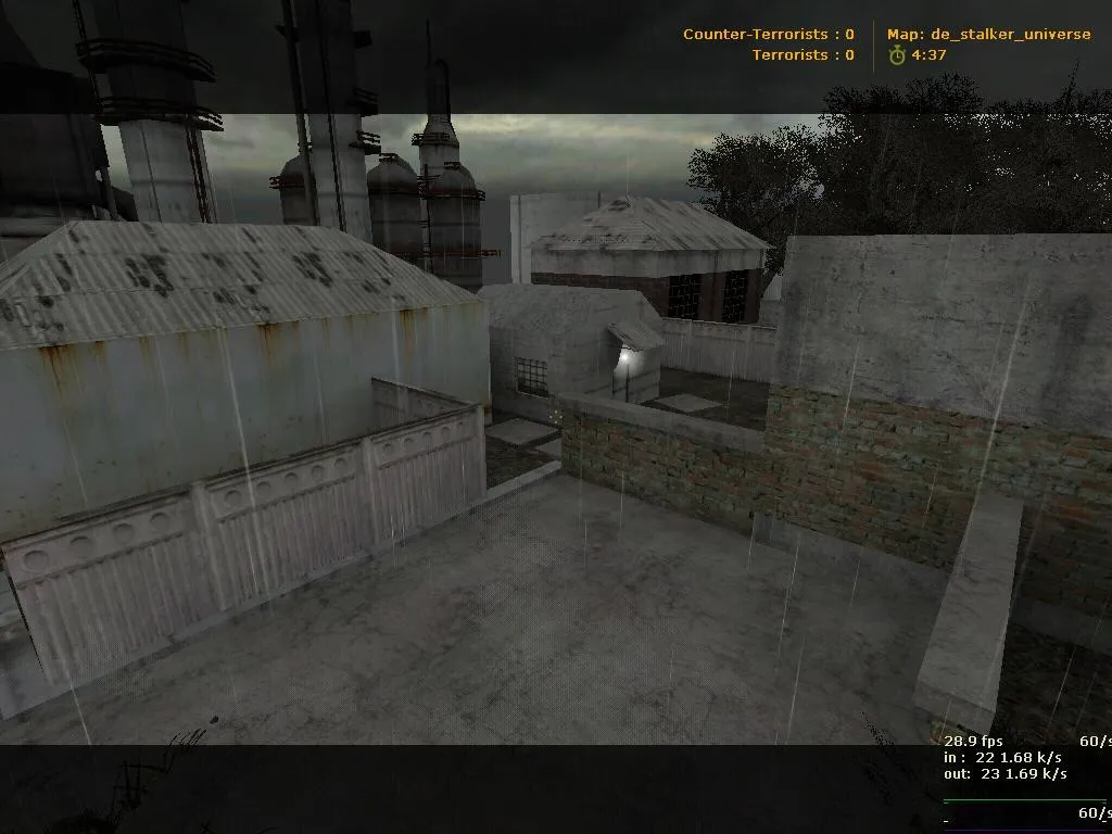Скриншот  Карта de_stalker_universe для CS 1.6 - Оптимизация и Тактика